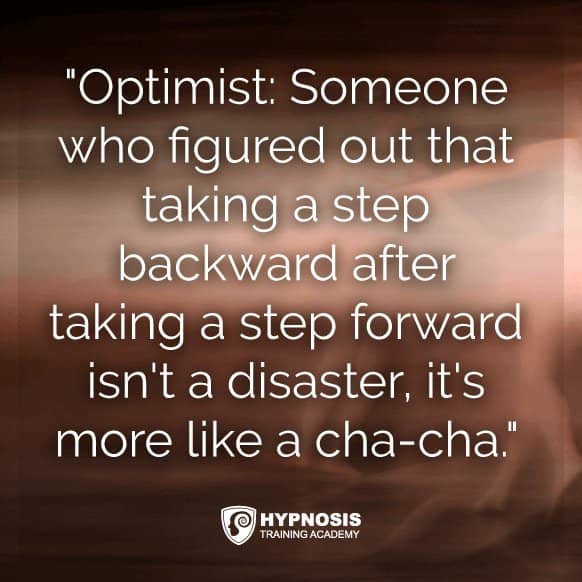 weight loss quote optimist