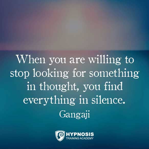 gangaji quotes meditation hypnosis