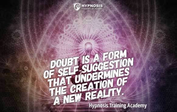 The Hypnotic Saying Abut Doubt